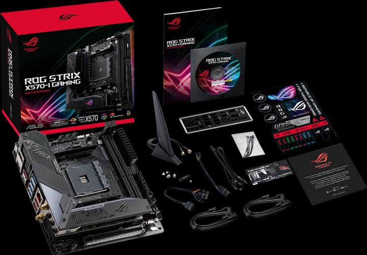 Image du produit ASUS ROG Strix X570-I Jeux (AM4, AMD X570, Mini-ITX)