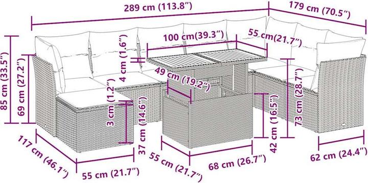 Produktbild vidaXL Demetrius
