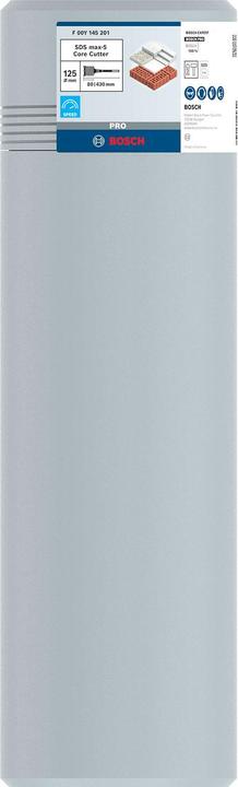 Produktbild Bosch Professional Zubehör PRO SDS max-5 Core Cutter, einteilig, 125 x 80 x 300 mm (125 mm)