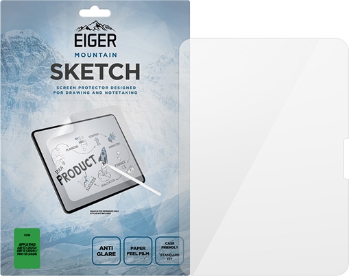 Produktbild Eiger Paper-like Displayauflage Mountain Sketch Tablet Screen Protector (1 Stück, iPad Air 13 2024 (M2), iPad Pro 13 2024 (M4))