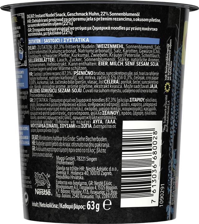 Produktbild Maggi MAGIC ASIA Noodle Cup Chicken (63 g)