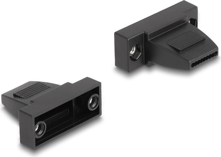 Actual product image Delock D-Sub housing for 9-pin plug / socket Plastic housing