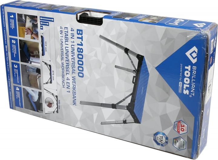 Produktbild Brilliant Tools Werkbank (117 cm, 89 cm)