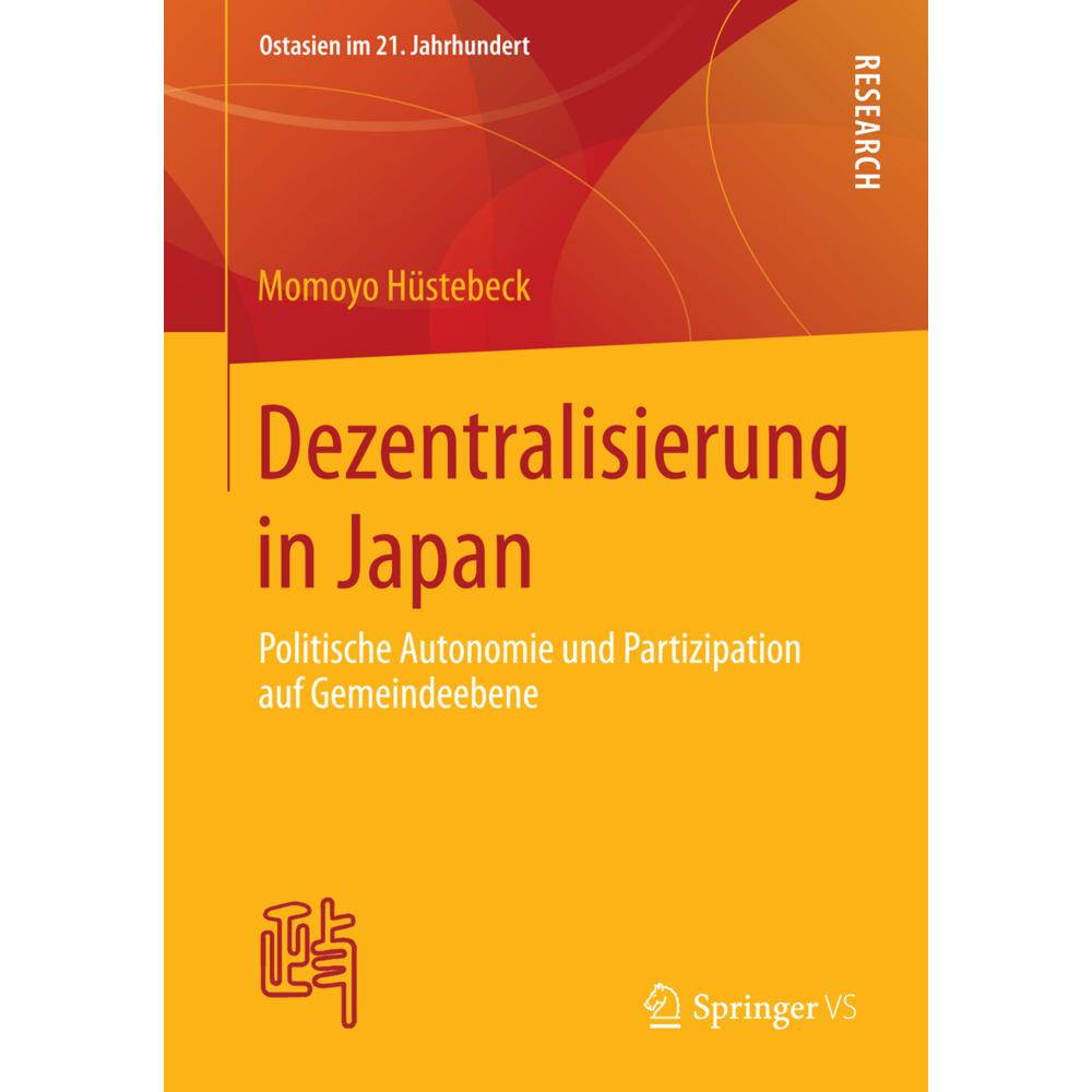 Dezentralisierung in Japan, Fachbücher von Momoyo Hüstebeck