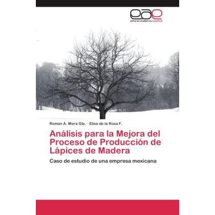 Análisis para la Mejora del Proceso de Producción de Lápices de Madera, Fachbücher von Roman A. Mora Gtz., Elisa de la R...