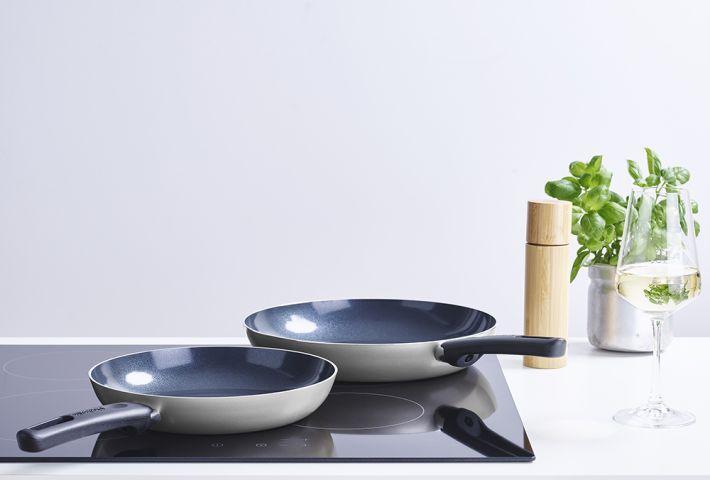 Actual product image Brabantia Indu+ frying pan, 30 cm, non-stick (Frying pan, Aluminium, 30 x 7 cm)