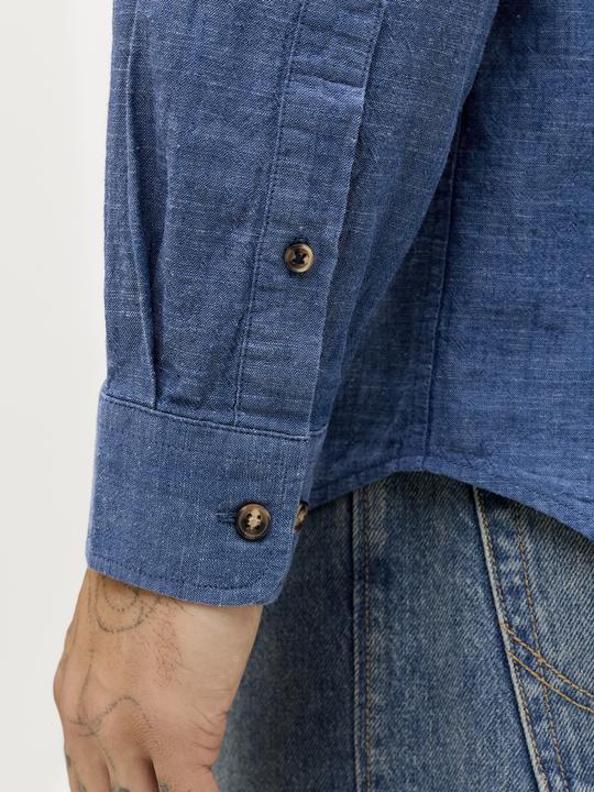 Image du produit Jack & Jones Jjesummer Linen Blend Shirt L/S Sn (L)