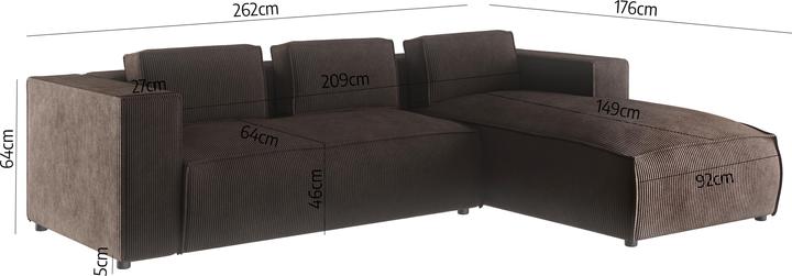 Produktbild Ropez Cloe (Ecksofa)