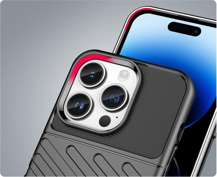 Immagine prodotto Hurtel Custodia blindata Thunder Case per iPhone 14 Pro Max nera (Apple iPhone 14 Pro Max)