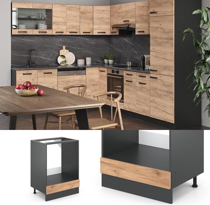 Produktbild Vicco Herdumbauschrank R-Line (60 x 60 x 81.60 cm)