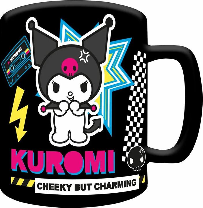 Productafbeelding Pyramid Sanrio pluizige beker Kuromi (440 ml)