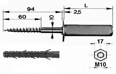 Actual product image Torbel Fittings carrier for external insulation