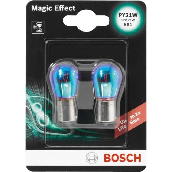 Bosch Home & Garden, Illuminazione auto, GLL PY21W MagicEff (PY21W)