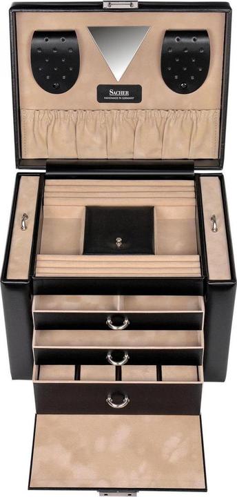 Produktbild Sacher Schmuckkoffer Maxima - Schwarz