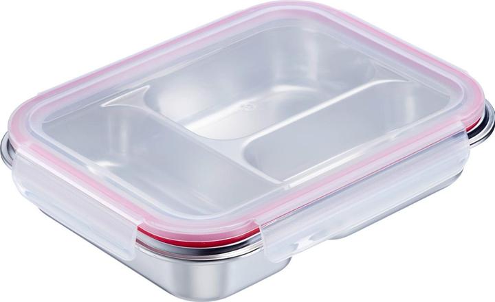 Actual product image Westmark Edelstahl Lunch Box/ Frischhaltedose, geteilt, 280 28...
