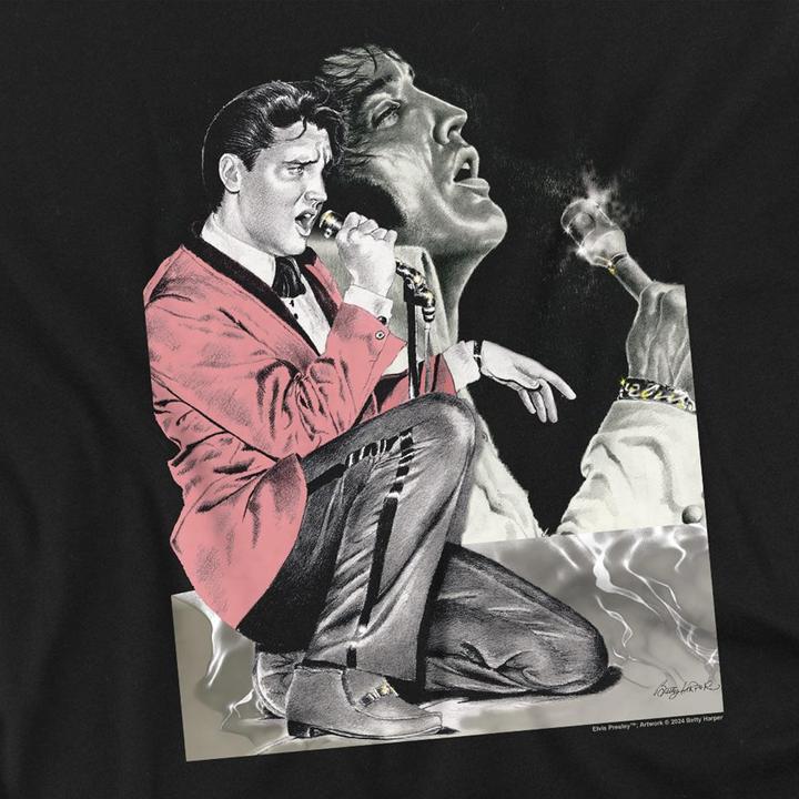 Produktbild Elvis Rock N Roll TShirt (5XL)