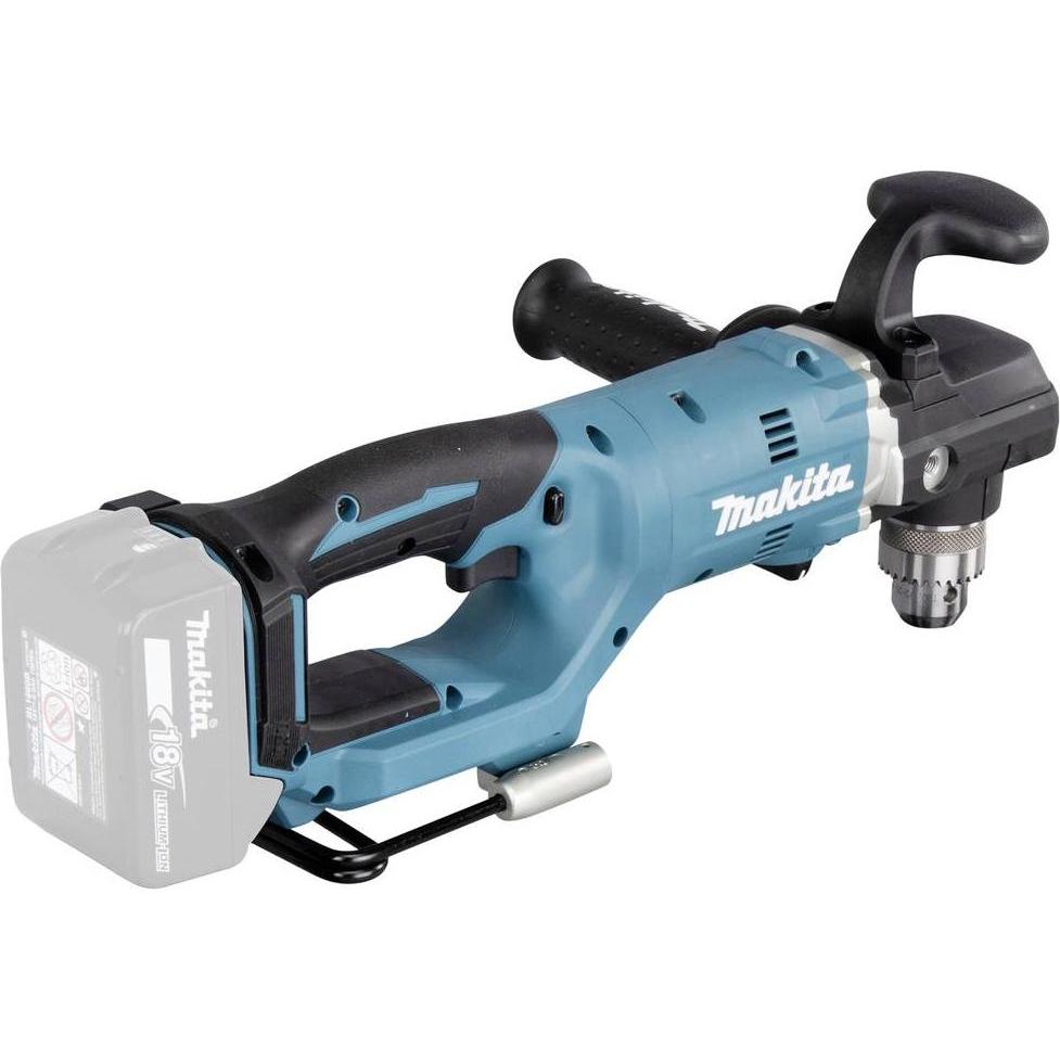 Makita, Bohrmaschine + Akkuschrauber, 18V Akku-Winkelbohrmaschine DDA450ZK (Akkubetrieb)