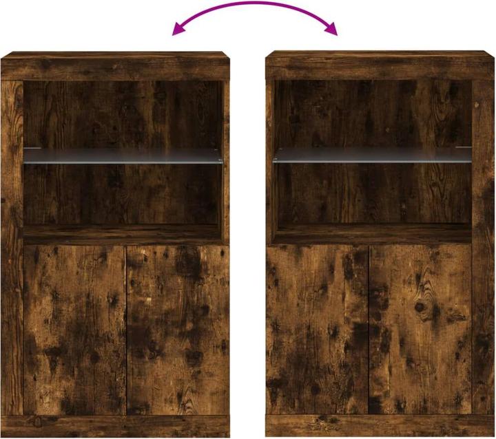 Image du produit vidaXL Beistellschrank (60.50 x 37 x 100 cm)