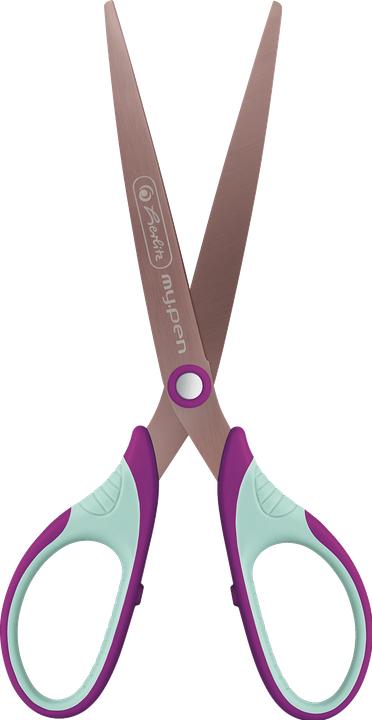 Actual product image Herlitz Scissors my.pen /mint (11 cm)