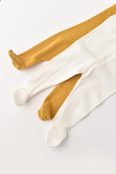 Actual product image BabyCosy 2 Pcs Footed Pant (56)