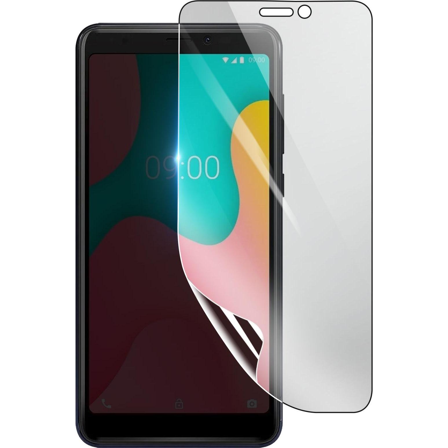 3MK Hydrogel Bildschirmfolie für Wiko Y60 (1 Stück, Wiko Y60), Smartphone Schutzfolie, Transparent