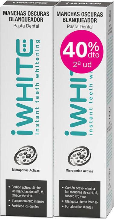 Produktbild iWhite Duplo Dark Spots 75 X 2 Ml Teeth Whitening (75 ml)