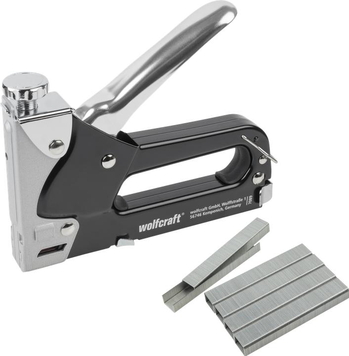 Actual product image wolfcraft 1 tacocraft 7 - Hand tacker set 1001 pcs.