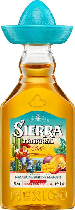 Produktbild Sierra Tequila Sierra Tropical Chilli (5 x 5 cl)