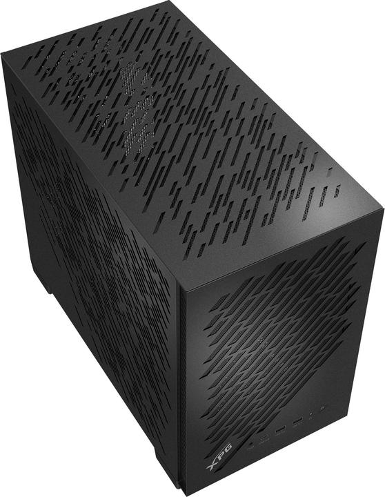 Actual product image Adata Geh XPG VALOR AIR NANO (ITX) Midi Tower schwarz retail (mATX, Mini-ITX)