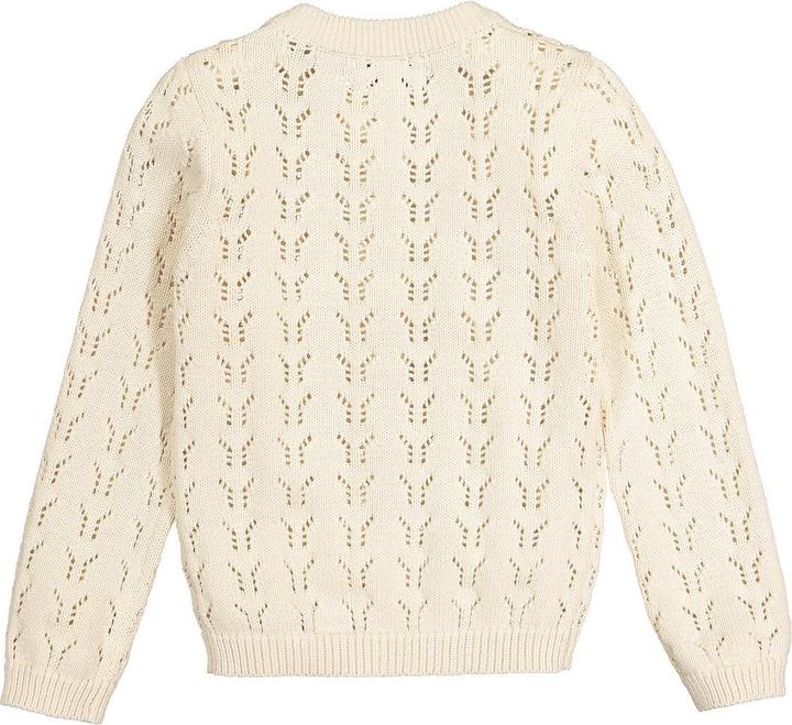 Produktbild La Redoute Collections Strickjacke mit Knopfverschluss und Ajourmuster (128)