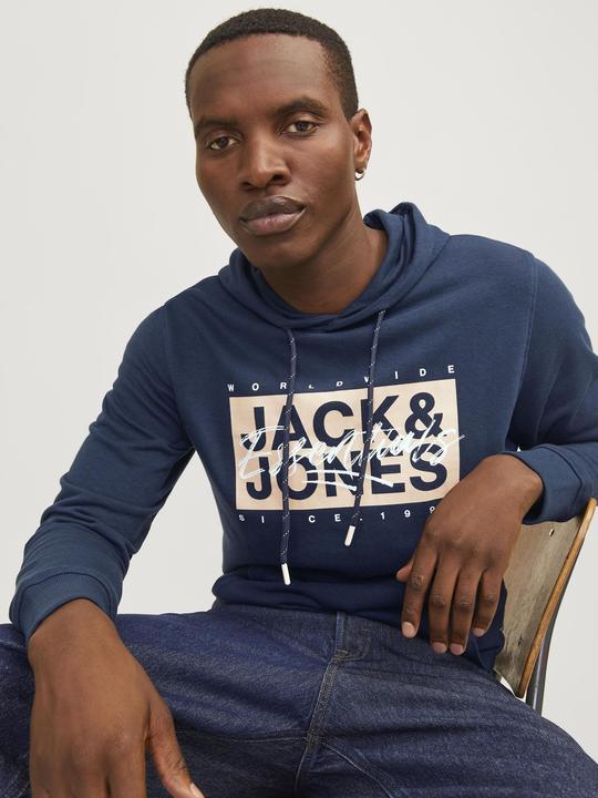 Immagine prodotto Jack & Jones Gedruckt Kapuzenpullover Kapuzenpullover (L)