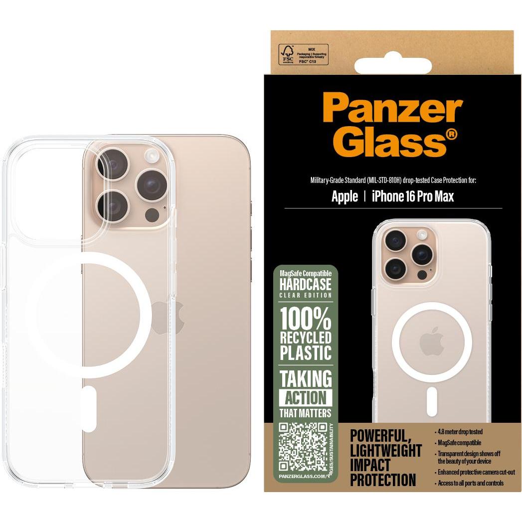 Thumbnail - PanzerGlass HardCase (Apple iPhone 16 Pro Max), Smartphone Hülle, Transparent