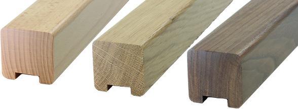 Actual product image OK-Line Wooden square handrails (Wood)