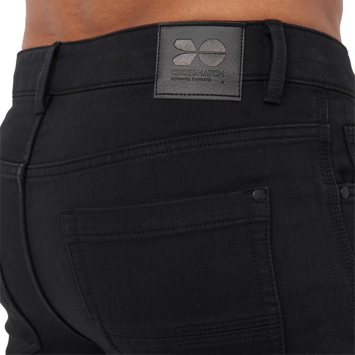 Image du produit Crosshatch Jeans slim Lampoons Mens (Bande de fréquences 38 (2600 MHz))