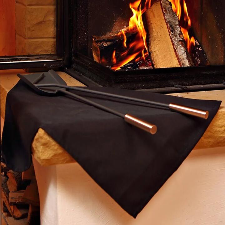 Produktbild HERMA Feuermatte Schwarz feuerfeste Unterlage, Grösse:33x33cm