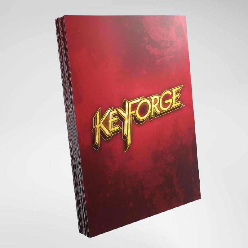 Thumbnail - Gamegenic GGS10004 - KeyForge Logo Hüllen - rot (40 Hüllen)