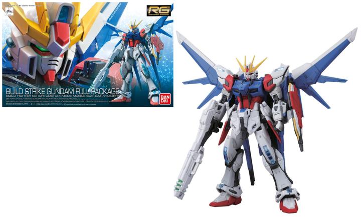 Actual product image Bandai Gundam: Real Grade - Build Strike Gundam Full Package 1:144 Model Kit
