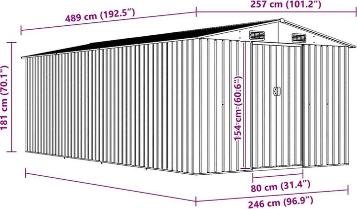 Produktbild vidaXL Hastings