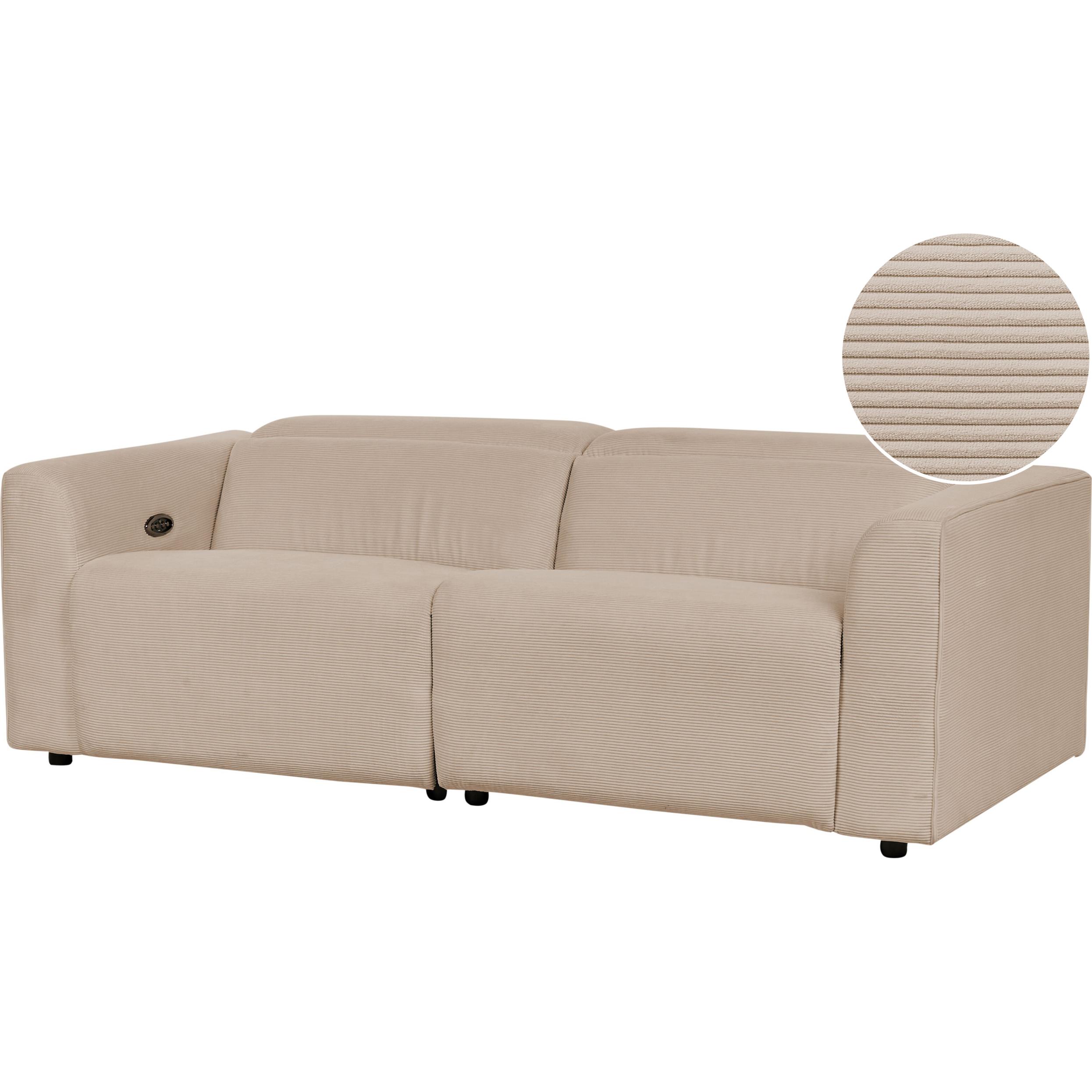 Beliani, Sofa, Ulven (2-Sitzer)