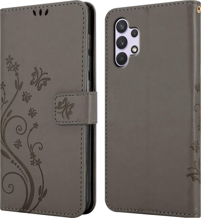 Produktbild Cadorabo Flower Book Cover (Samsung Galaxy A32)