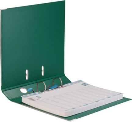 Actual product image Elba Folder rado plast, spine width: 50 mm, green DIN A4, cover outside-inside PVC, with replaceable (A4, 50 mm, 1 Piece)