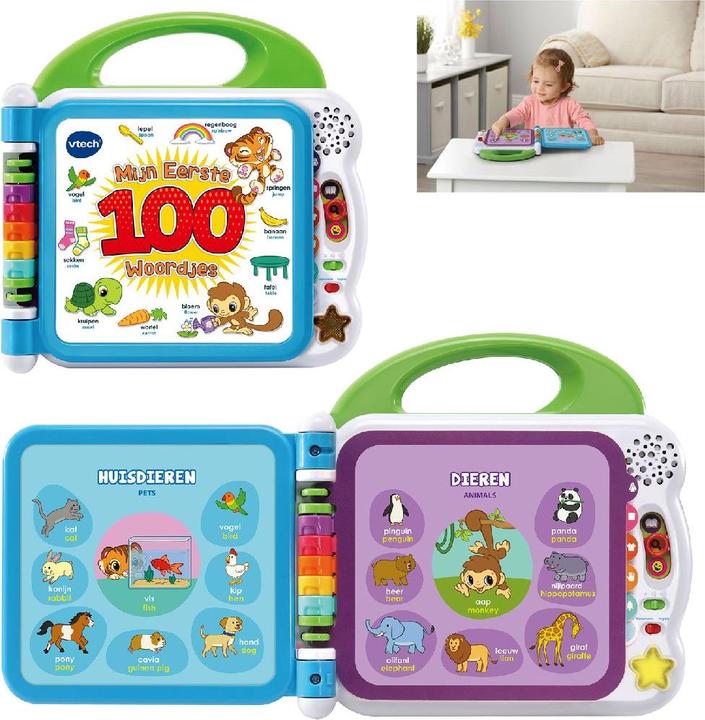 Actual product image VTech Mijn Eerste 100 Woordjes (Dutch, English, 1.50 - 4 years)