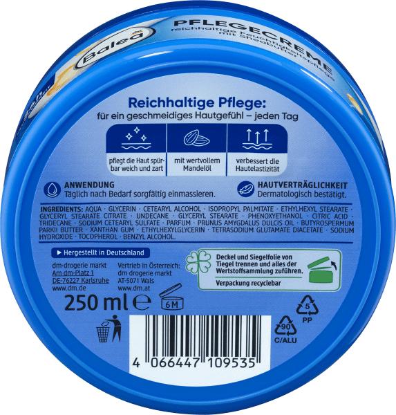 Immagine prodotto dm Balea Pflegecreme (Crema corpo, 250 ml)