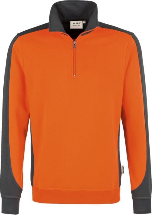 Produktbild Hakro Zip-Sweatshirt Contrast MIKRALINARÂ® (3XL)