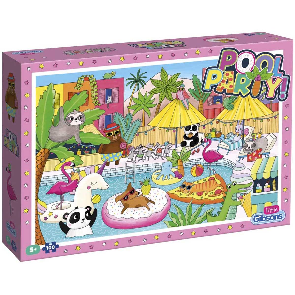 Gibsons G1035 Puzzle 100XXLpc. Pool Party (100 Teile)