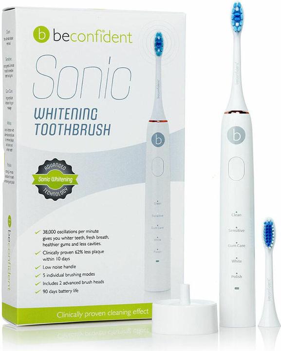 Produktbild Beconfident SONIC electric whitening toothbrush #white/rose gold (Body Butter)