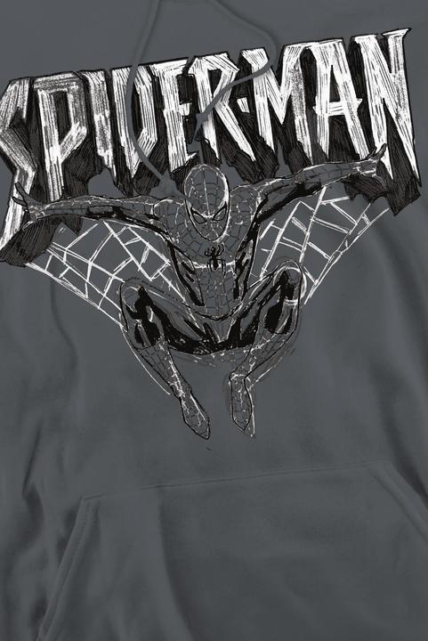 Immagine prodotto Felpa con Cappuccio Uomo Ragno Schizzo Uomo (L)