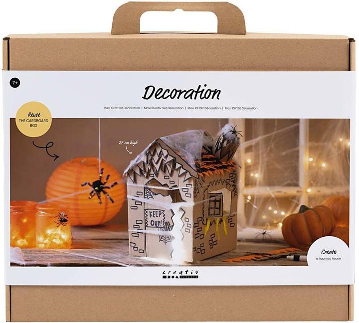 Immagine prodotto Creativ Company Set di decorazioni per Halloween Casa stregata