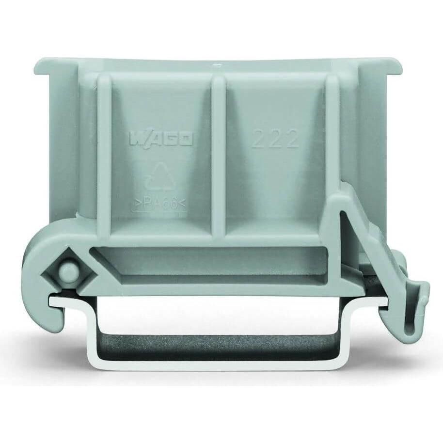 10x Wago 222-510 Universal-Winkeladpater f.Befestigungsadapter g, Serverschrank Zubehör, Grau