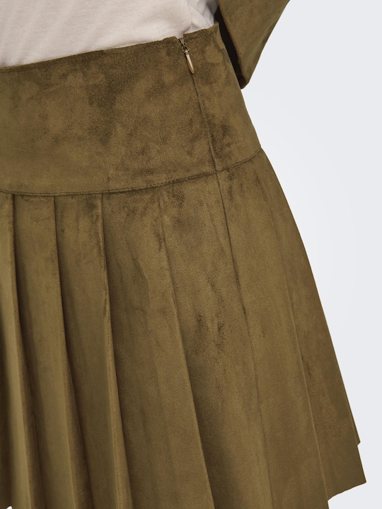Produktbild Only Onltulip Faux Suede Pleat Skirt Otw (S)